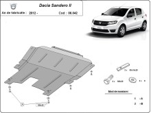 Stalowa płyta pod silnik Dacia Sandero 2 (2012-2020)