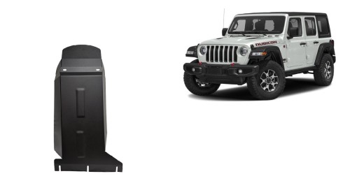 Stalowa płyta pod silnik Jeep Wrangler - JL (2017-2026) Stalowa płyta pod silnik Jeep Wrangler - JL (2017-2026)