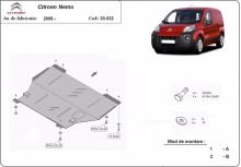 Stalowa płyta pod silnik Citroen Nemo (2008-2017)