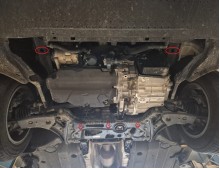Stalowa płyta pod silnik Ford Transit Connect - automat (2024-2026)