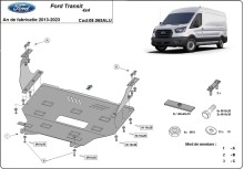 Aluminiowa płyta pod silnik Ford Transit 4x4 (2013-2023)
