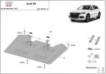 Stalowa płyta pod reduktor Audi Q5 (2017-2025)