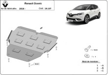 Stalowa płyta pod silnik Renault Scenic 4 (2016-2022)