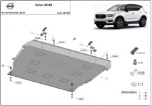 Stalowa płyta pod silnik Volvo XC40 (2018-2026)