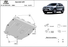 Stalowa płyta pod silnik Hyundai ix55 (2009-2015)