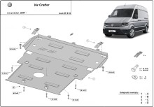 Stalowa płyta pod silnik Vw Crafter (2021-2026)