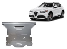 Aluminiowa płyta pod silnik Alfa Romeo Stelvio (2016-2026)