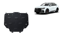 Stalowa płyta pod skrzynię biegów Audi Q8 (2018-2026)