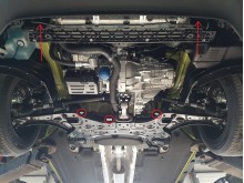 Stalowa płyta pod silnik Hyundai Kona (2018-2023)