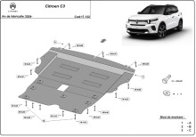 Stalowa płyta pod silnik Citroen C3 (2025-2026)