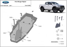 Stalowa płyta pod zbiornik paliwa Ford Ranger Raptor (2020-2023)