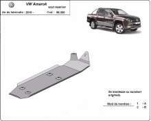 Stalowa płyta pod zbiornik paliwa Volkswagen Amarok (2010-2026)