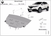 Stalowa płyta pod silnik Renault Kadjar (2015-2022)