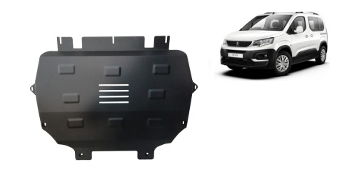 Stalowa płyta pod silnik Peugeot Rifter (2018-2026)