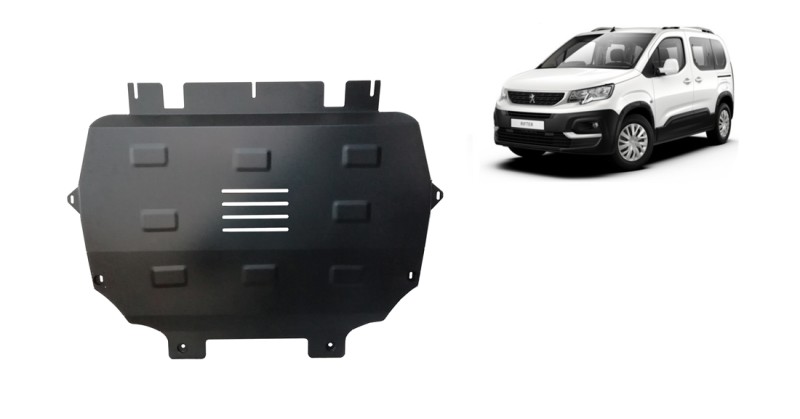 Stalowa płyta pod silnik Peugeot Rifter (2018-2026)