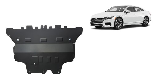 Stalowa płyta pod silnik VW Arteon - reczna skrzynia biegow (2017-2026)