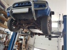 Stalowa płyta pod skrzynię biegów i reduktor Suzuki Jimny (1998-2018)