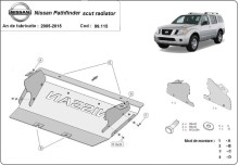 Stalowa płyta pod chłodnicę Nissan Pathfinder (2005-2015)