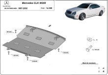 Stalowa płyta pod silnik Mercedes CLK W208 (1997-2002)