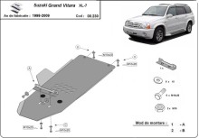 Stalowa płyta pod skrzynię biegów Suzuki Grand Vitara XL-7 (1999-2005)