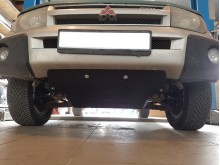 Stalowa płyta pod silnik Mitsubishi Pajero Pinin (1997-2007)