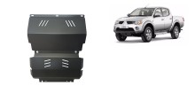 Stalowa płyta pod silnik Mitsubishi L 200 (2005-2015)