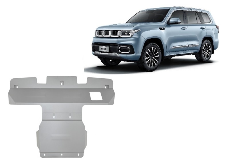 Aluminiowa płyta pod silnik Baic Beijing BJ60 (2022-2026)