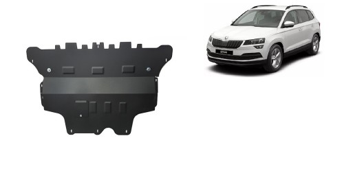 Stalowa płyta pod silnik Skoda Karoq - reczna skrzynia biegow (2017-2026)