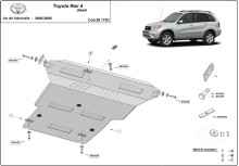 Stalowa płyta pod silnik Toyota Rav4 Diesel (2000-2005)