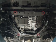 Stalowa płyta pod silnik Renault Koleos (2016-2025)
