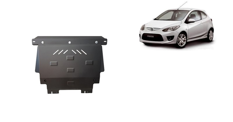 Stalowa płyta pod silnik Mazda 2 (2008-2014)
