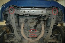 Aluminiowa płyta pod silnik Subaru Forester 2 (2002-2008)