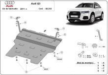 Stalowa płyta pod silnik Audi Q3 (2011-2018)