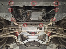 Stalowa płyta pod silnik Audi Q5 (2017-2025)