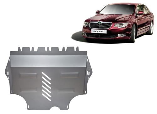Aluminiowa płyta pod silnik Skoda Superb II (2008-2015)