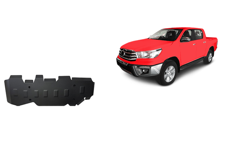 Stalowa płyta pod zbiornik paliwa Toyota Hilux Revo (2016-2026)
