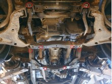 Stalowa płyta pod silnik Fiat Fullback (2016-2019)