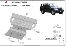Stalowa płyta pod silnik Mitsubishi Pajero 3 (V60, V70) (1999-2007)