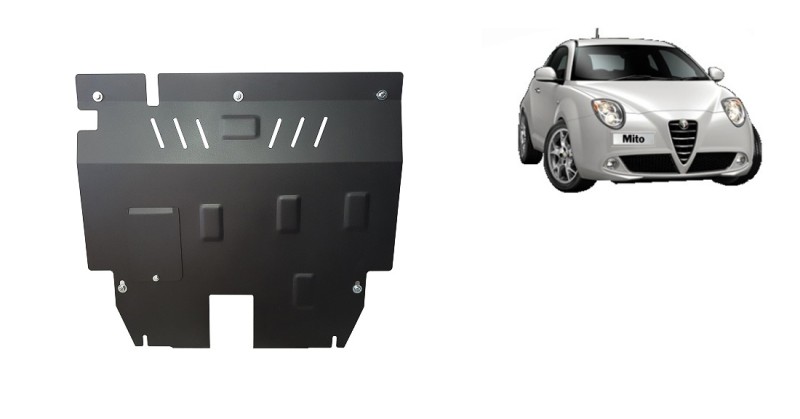 Stalowa płyta pod silnik Alfa Romeo Mito (2008-2018)
