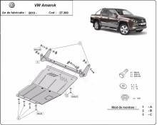 Stalowa płyta pod silnik Volkswagen Amarok (2010-2022)