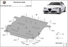 Stalowa płyta pod silnik Alfa Romeo Giulia (2015-2026)