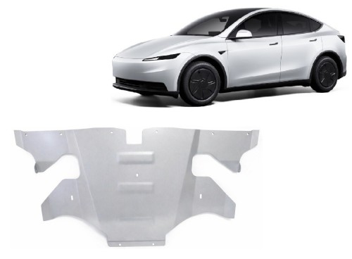 Aluminiowa płyta pod silnik elektrycznego – Tesla Model Y (2024-2026)
