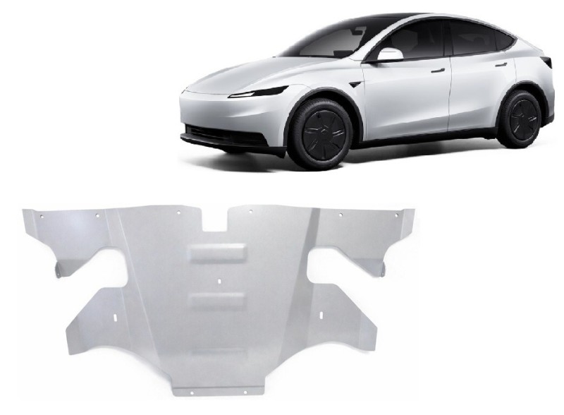 Aluminiowa płyta pod silnik elektrycznego – Tesla Model Y (2024-2026)