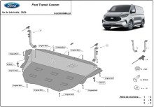Aluminiowa płyta pod silnik Ford Transit Custom (2023-2026)