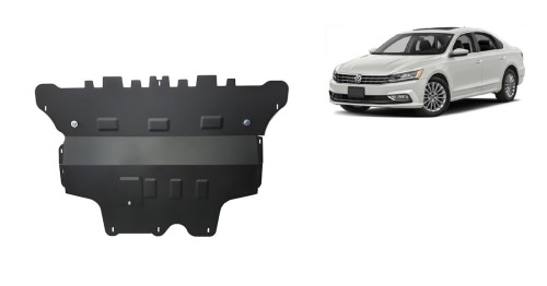 Stalowa płyta pod silnik VW Passat Alltrack - automatyczna skrzynia biegów (2015-2023)