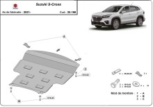 Stalowa płyta pod silnik Suzuki S-Cross (2021-2023)