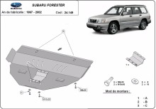 Stalowa płyta pod silnik Subaru Forester 1 (1997-2002)