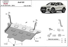 Stalowa płyta pod silnik Audi Q3 (2018-2025)
