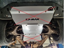 Stalowa płyta pod silnik Isuzu D-Max (2019-2026)