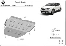 Aluminiowa płyta pod silnik Renault Scenic IV (2016-2026)